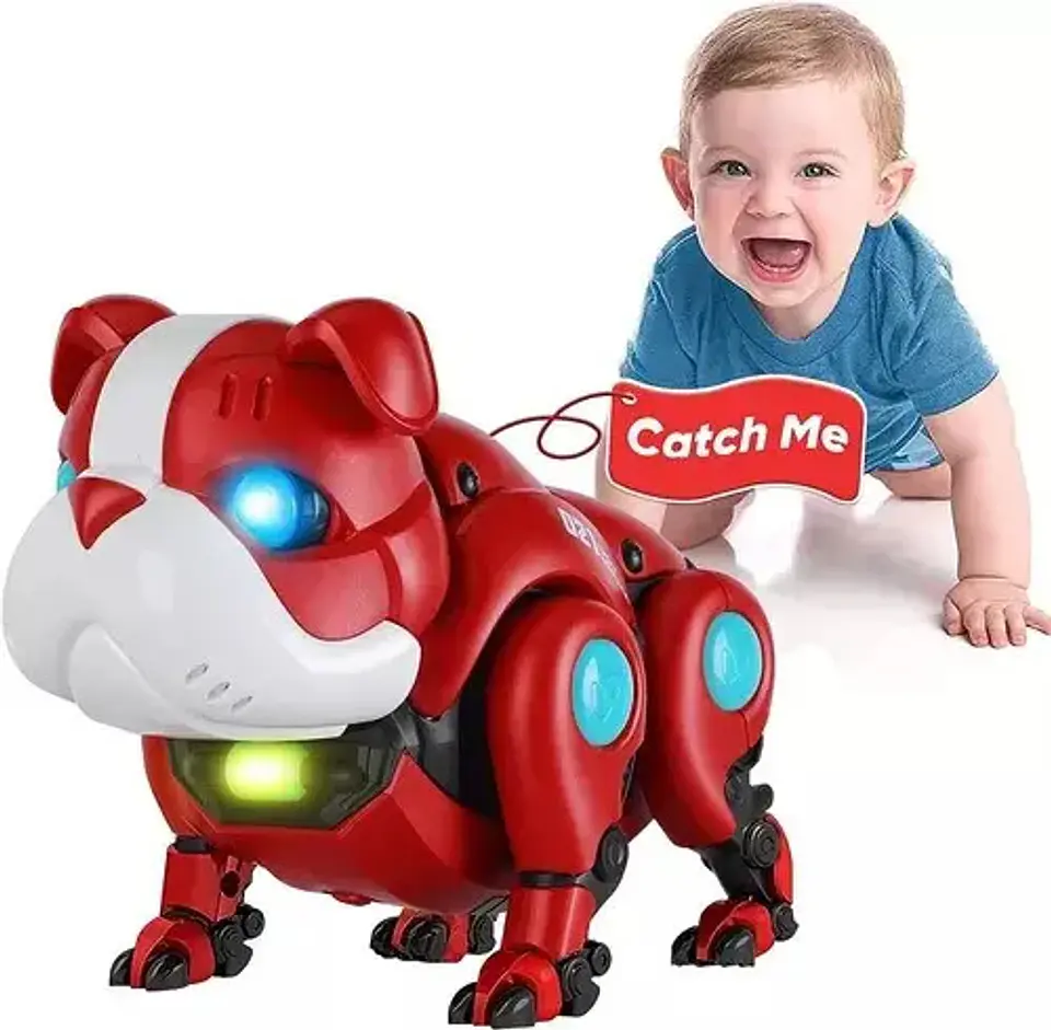 Perro Robot Juguete Diversión Voces Mascotas Interactivas 2