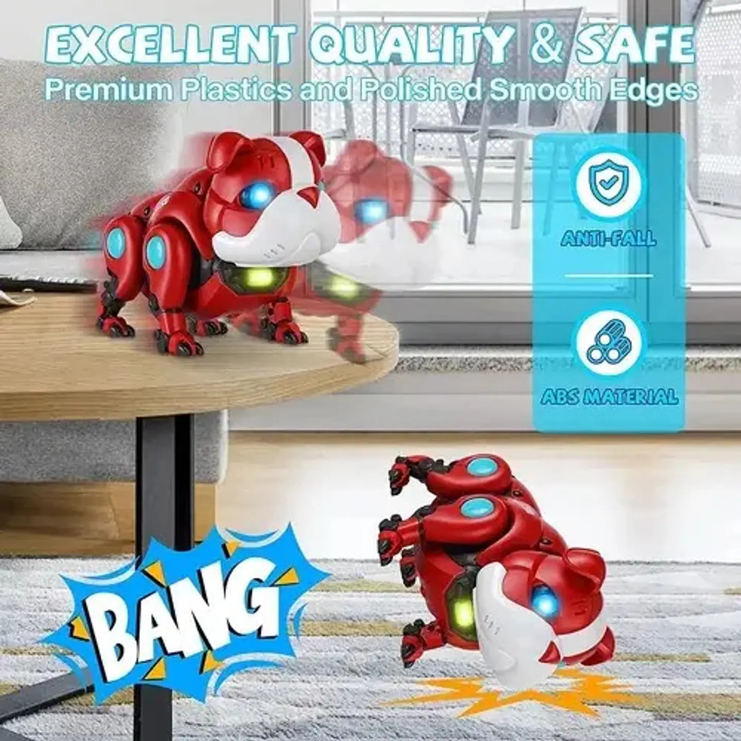 Perro Robot Juguete Diversión Voces Mascotas Interactivas 4