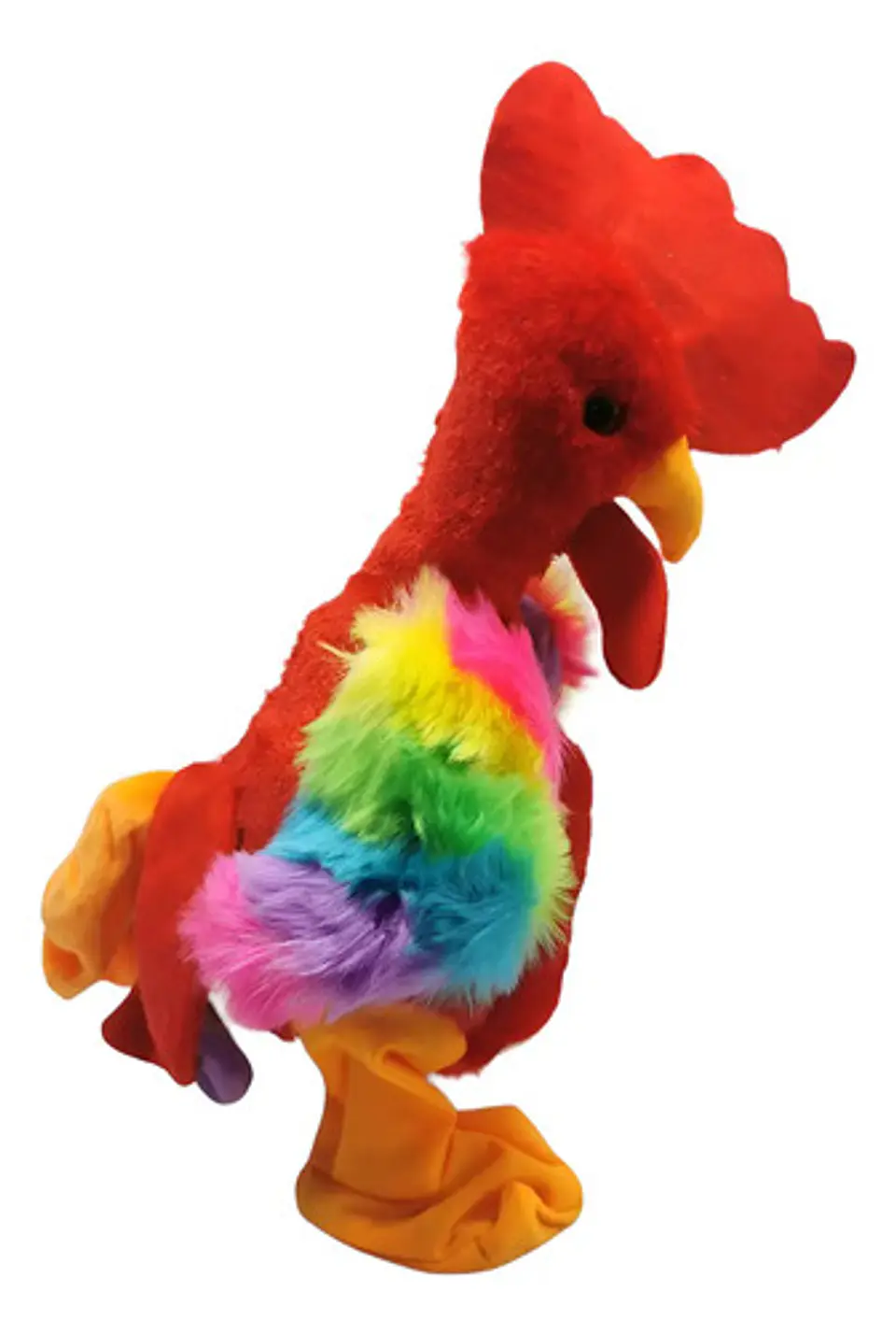 Peluche Zoológico Gallo Pollo Movimiento Ref 2390-4 4