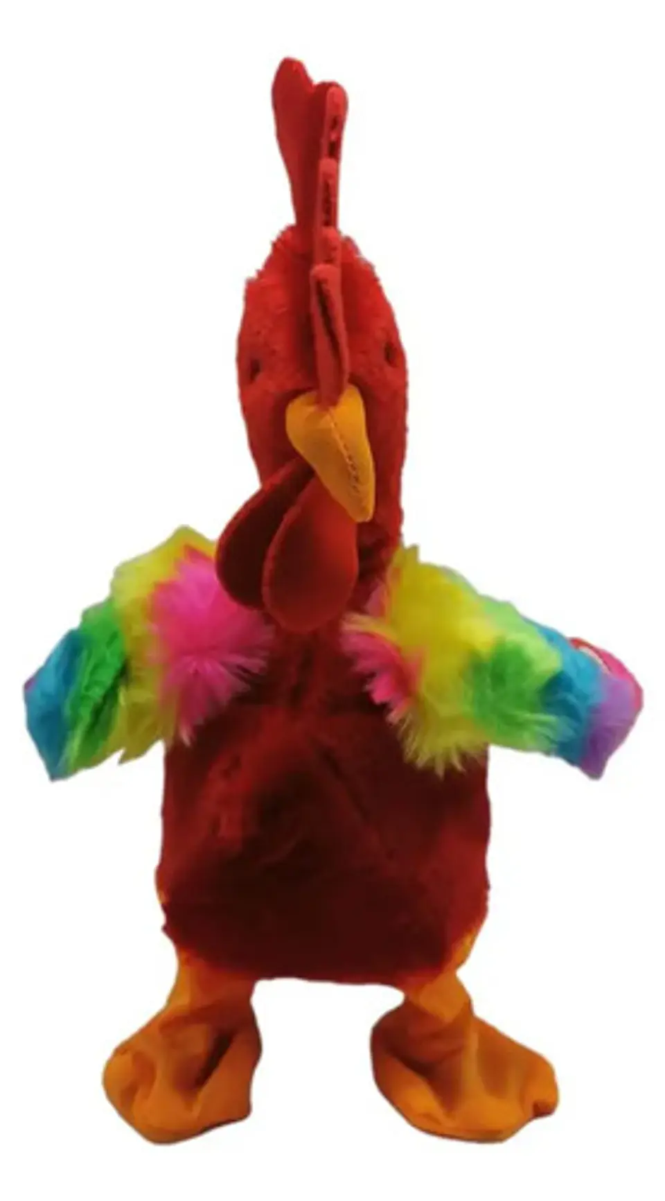 Peluche Zoológico Gallo Pollo Movimiento Ref 2390-4 5