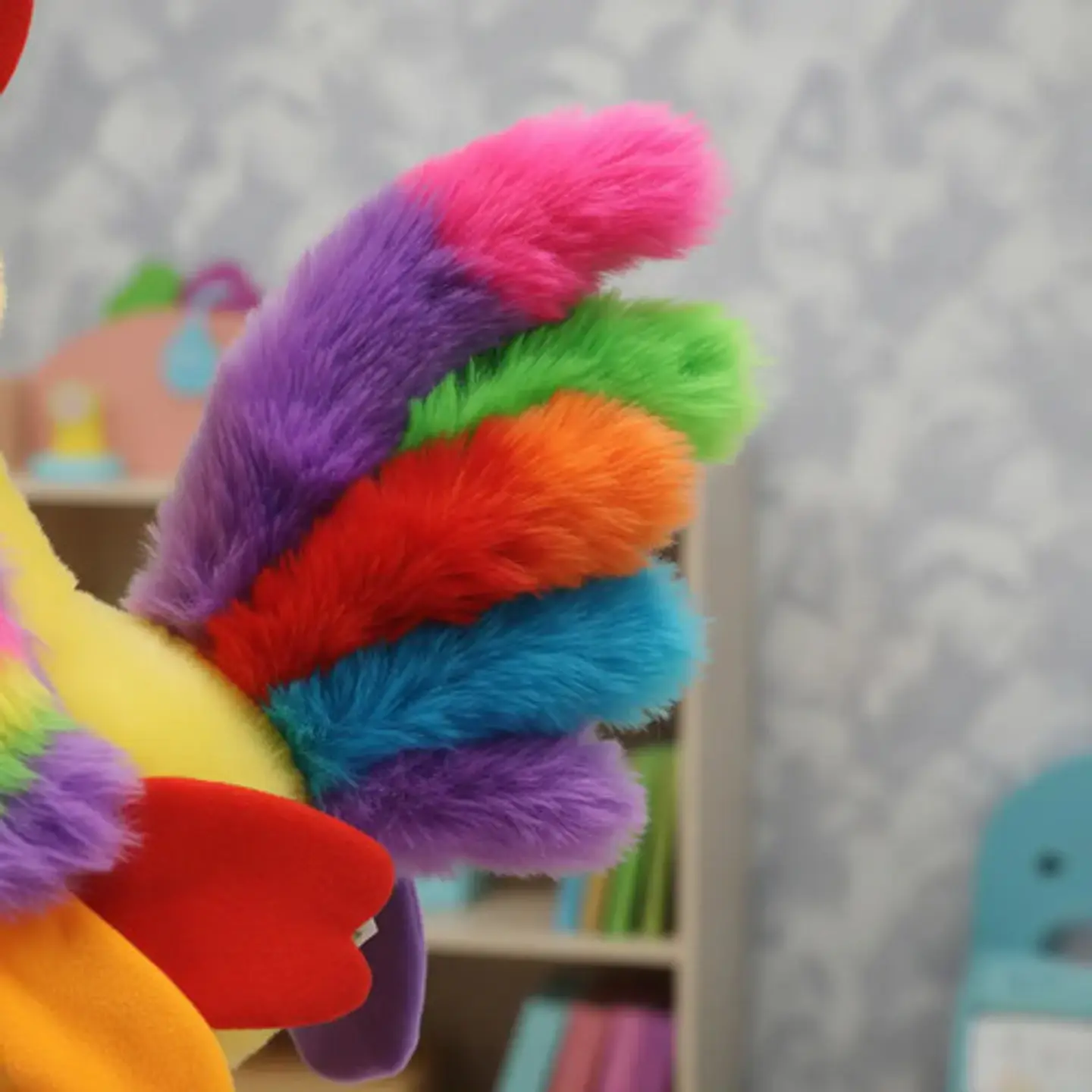Peluche Zoológico Gallo Pollo Movimiento Ref 2390-4 9
