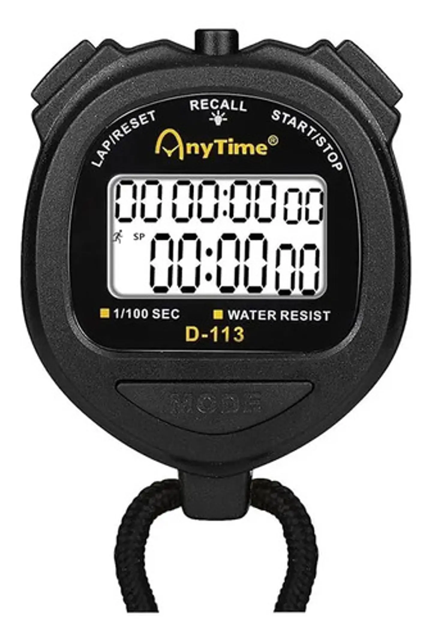 Cronómetro Profesional Digital Anytime D-113 Reloj Alarma 1