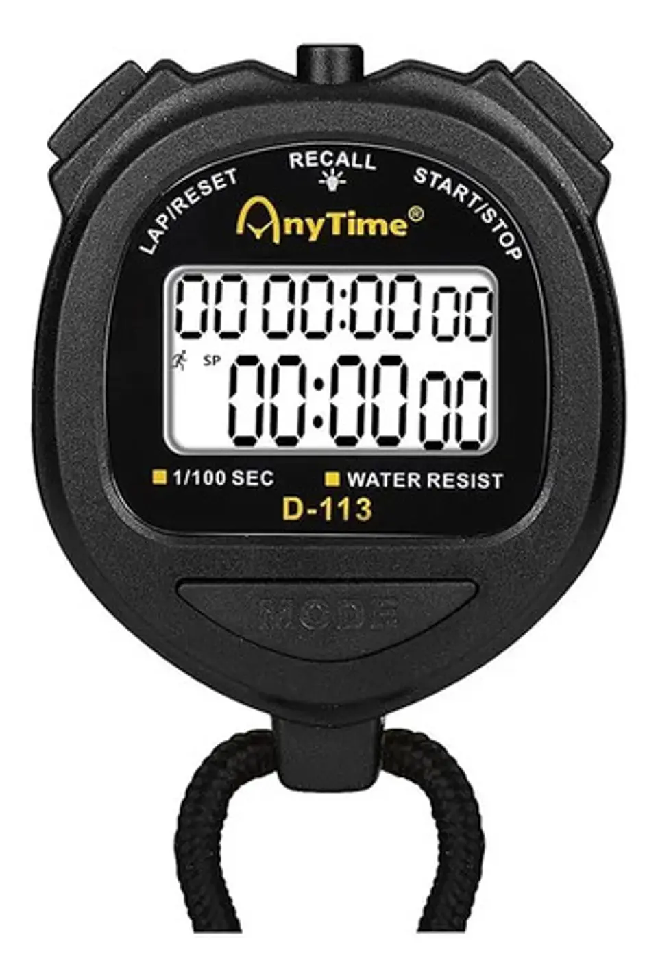 Cronómetro Profesional Digital Anytime D-113 Reloj Alarma 1
