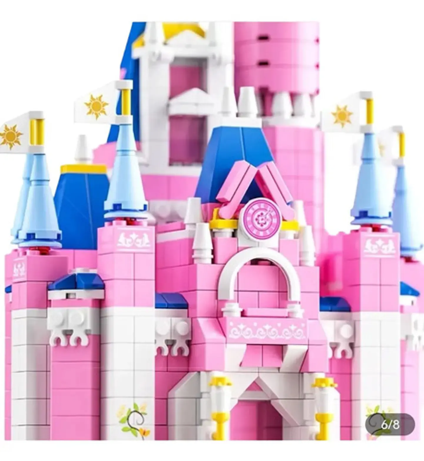 Armar Castillo Bloque 1000pcs 6en1 8832-3 9