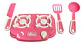 Set Cocina Juguete Niños Rosa Plástico Abs 15 Piezas Tetera Ollas Cooker - Miniatura 2