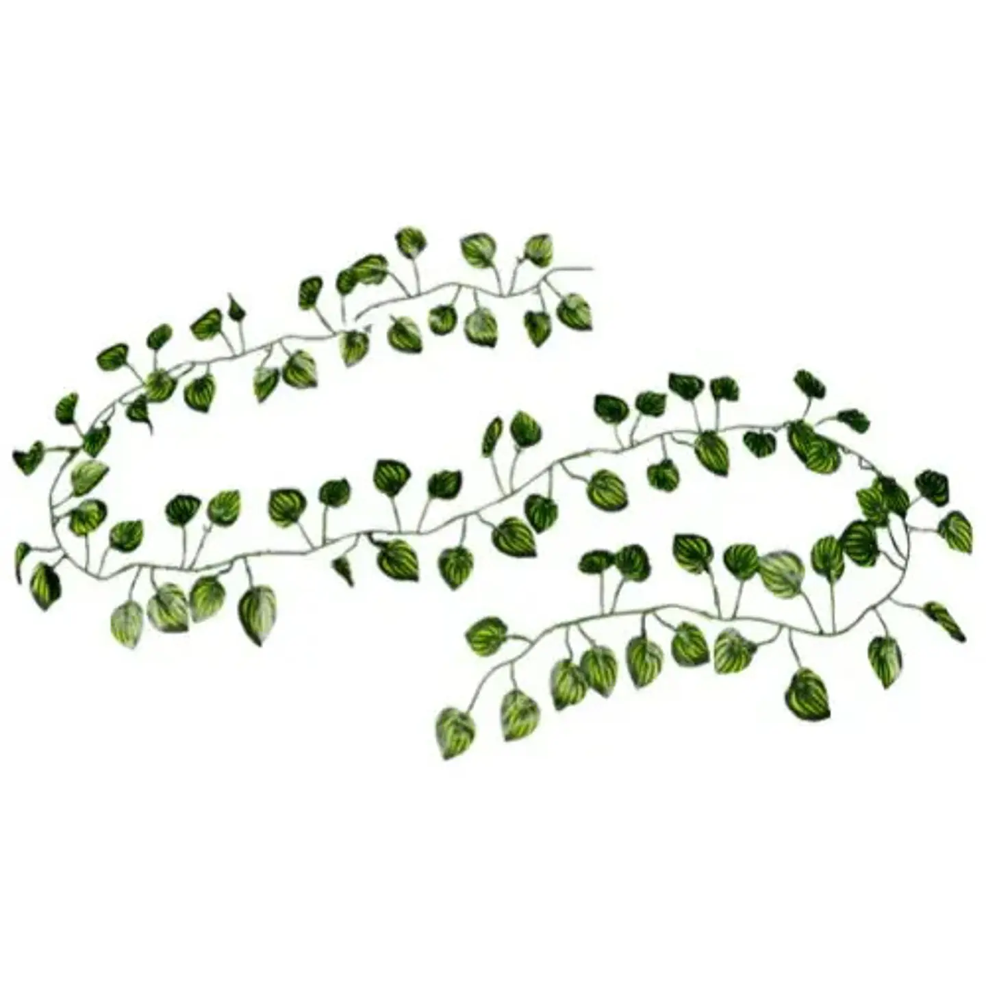 Enredadera 1x12ud Hoja Planta Artificial Decoracion Colgante Color Verde 2