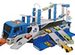 Carro Mula Policia 2en1 Transformable 660-s17 31x38x50cm - Miniatura 1