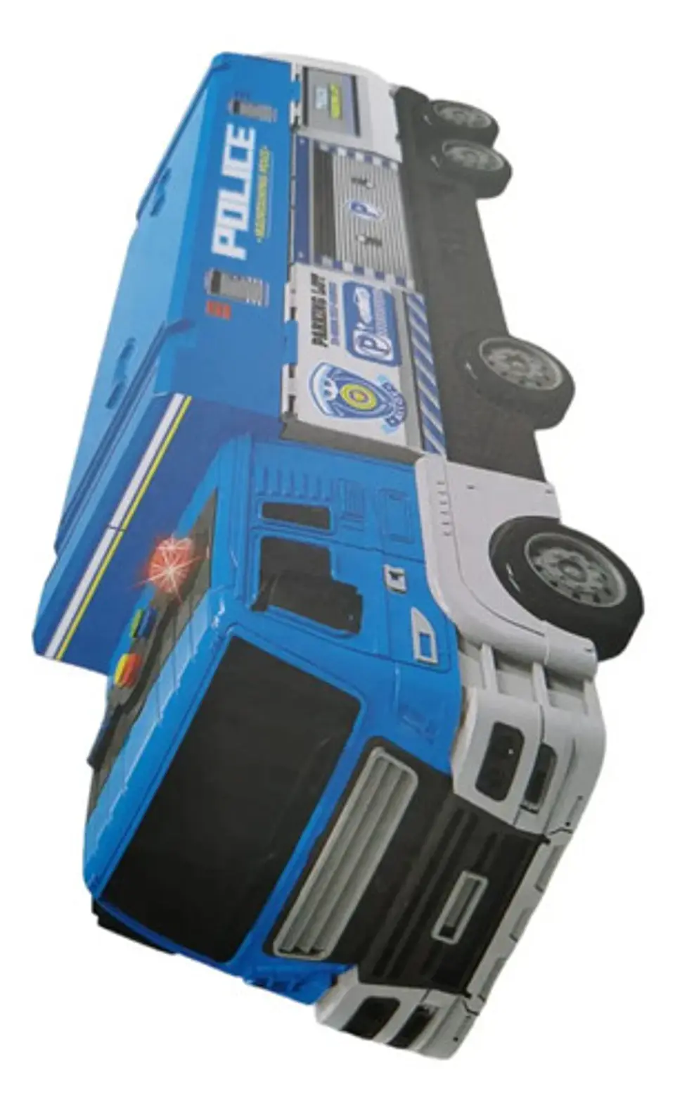 Carro Mula Policia 2en1 Transformable 660-s17 31x38x50cm 2