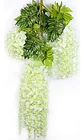 Flores Artificiales Colgantes Decoración Boda Hogar 12 Racim - Miniatura 6