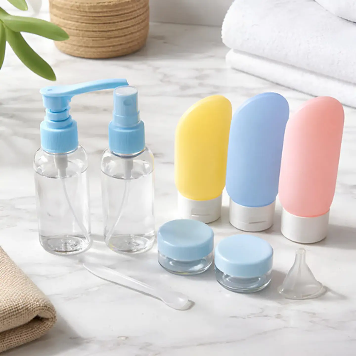 Kit De Botellas Para Viaje Set X 6 Spray-frasco-bolsa 2
