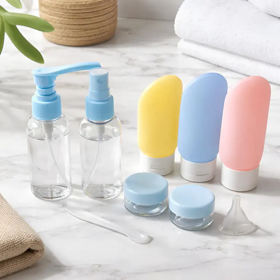 Kit De Botellas Para Viaje Set X 6 Spray-frasco-bolsa 2