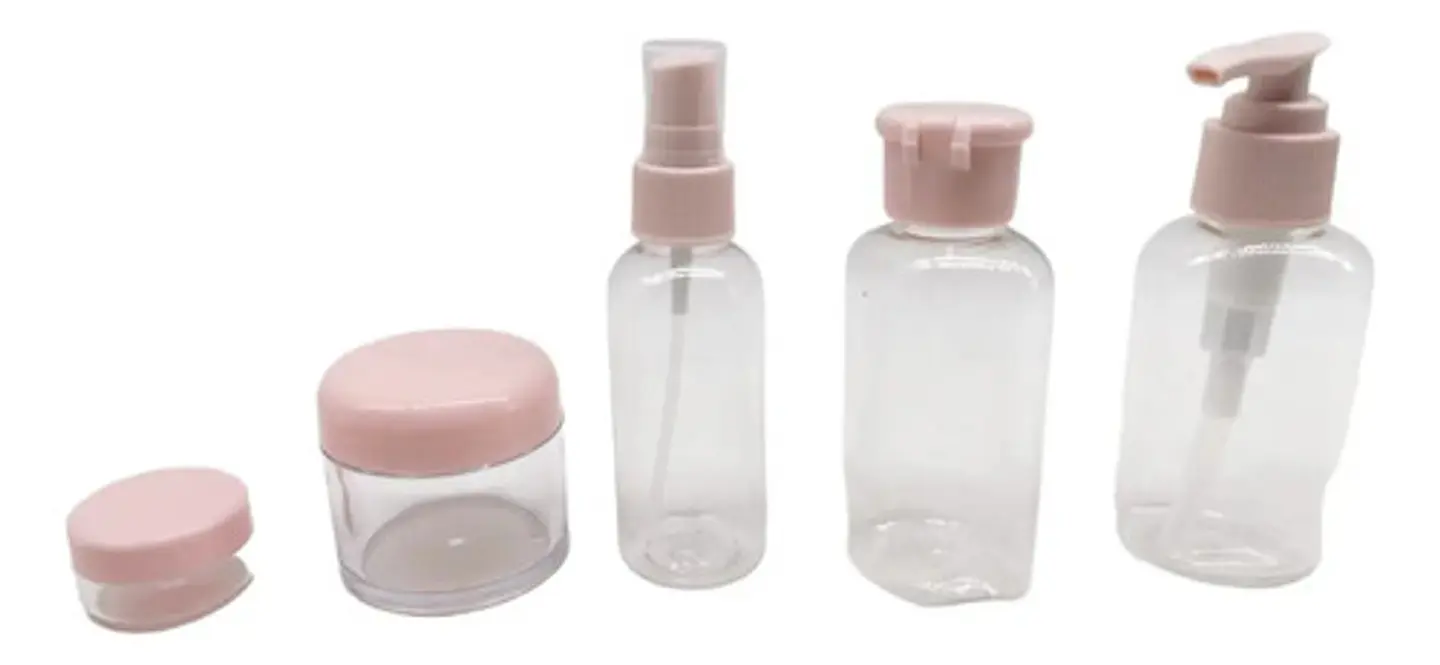 Kit De Botellas Para Viaje Set X 6 Spray-frasco-bolsa 7