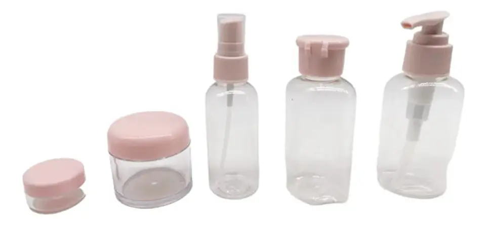 Kit De Botellas Para Viaje Set X 6 Spray-frasco-bolsa 7