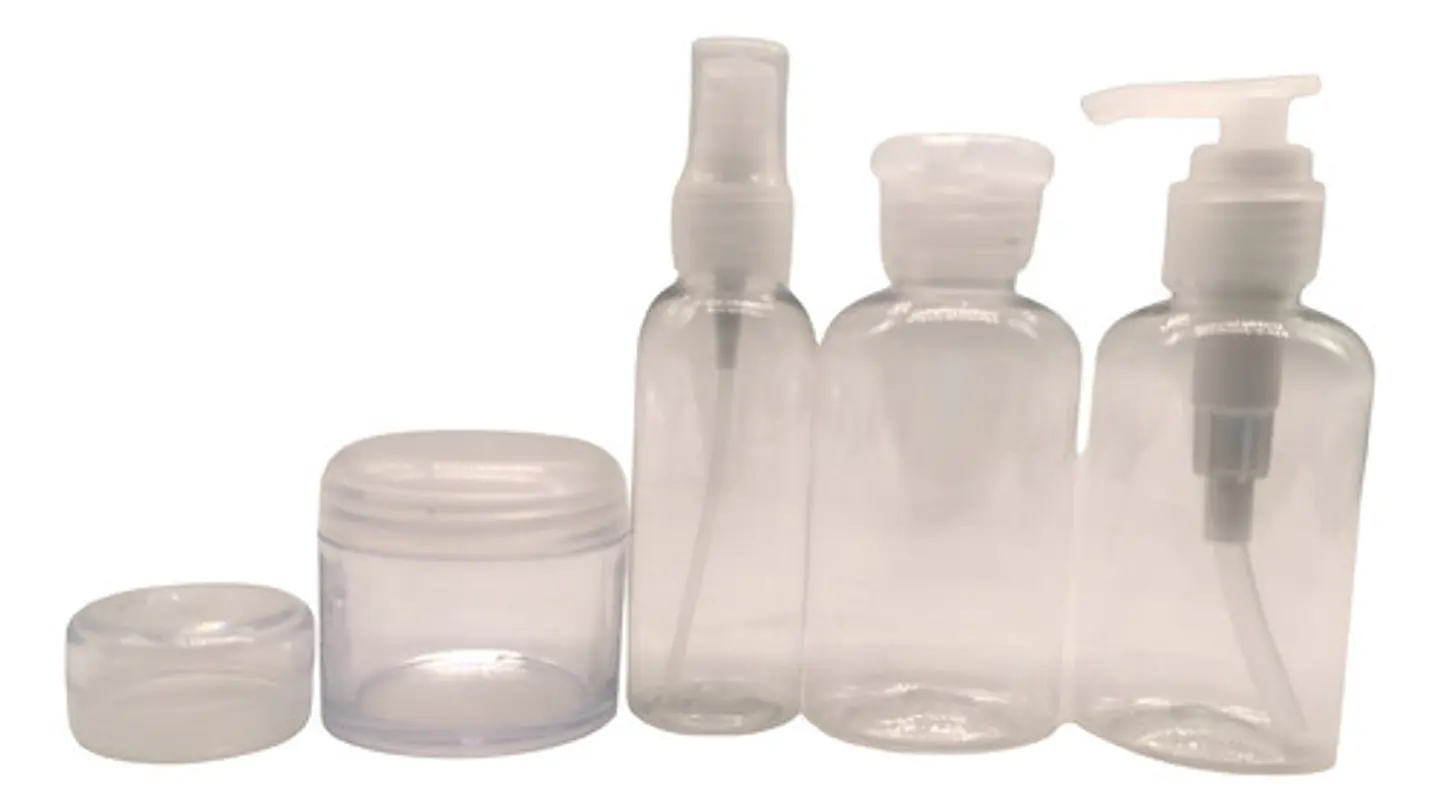 Kit De Botellas Para Viaje Set X 6 Spray-frasco-bolsa 11