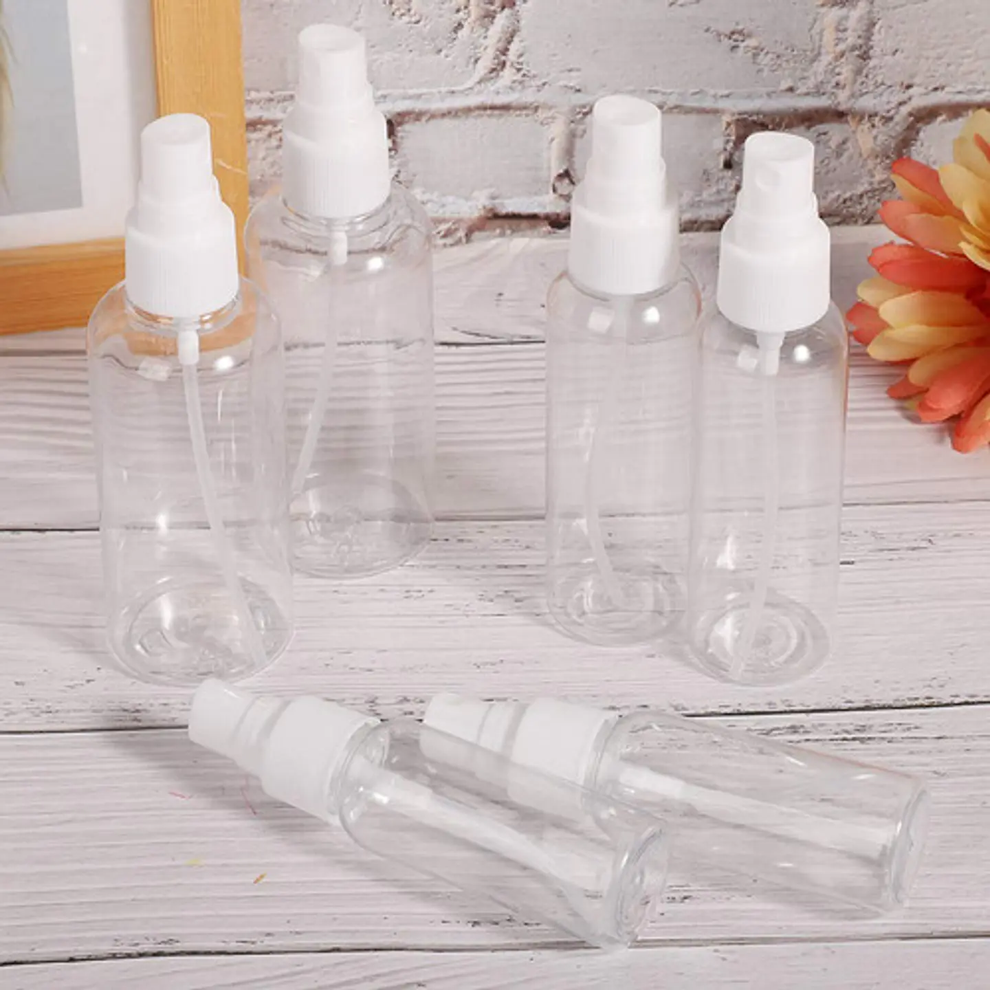 Kit De Botellas Para Viaje Set X 6 Spray-frasco-bolsa 12