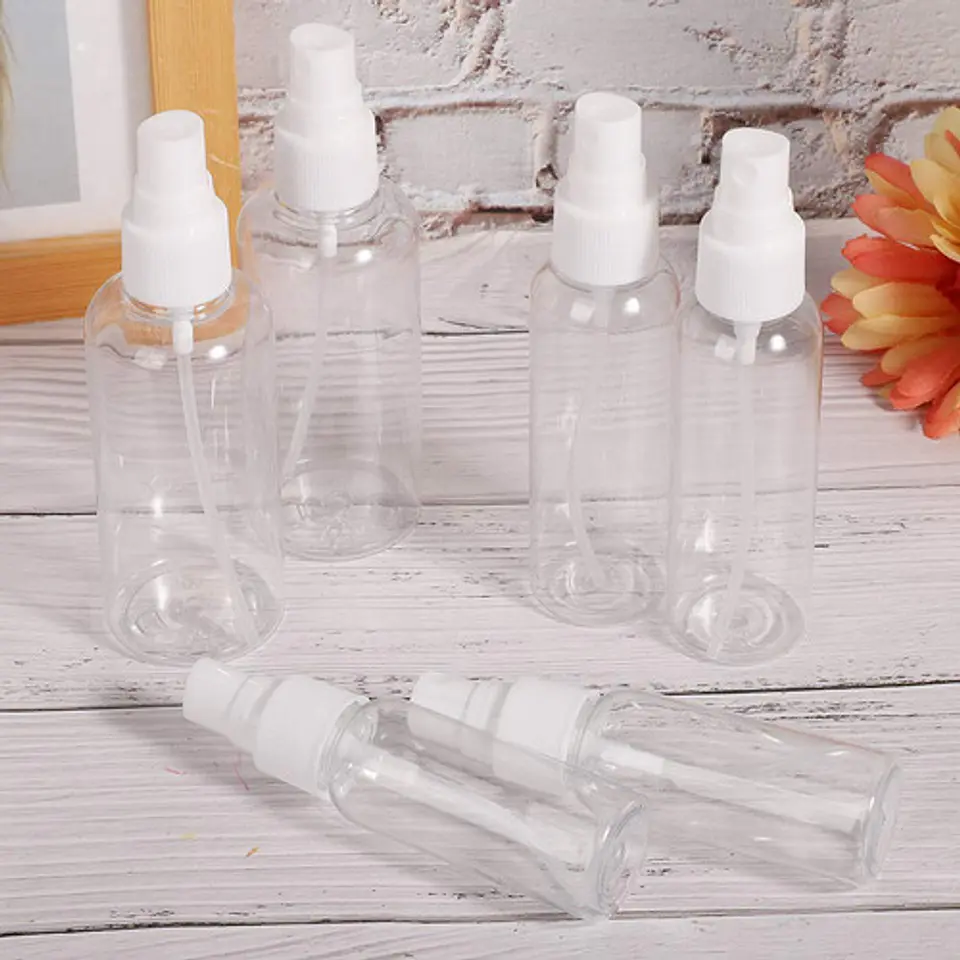 Kit De Botellas Para Viaje Set X 6 Spray-frasco-bolsa 12