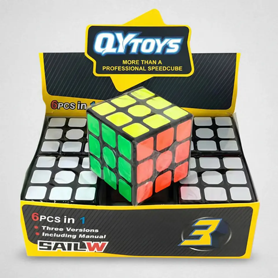 Cubo Rubik 6pcs En 1 3versiones Eqy642 Juego Mental  1