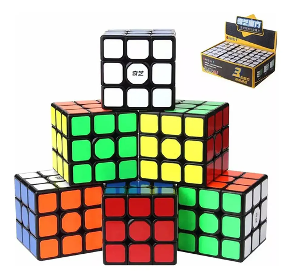 Cubo Rubik 6pcs En 1 3versiones Eqy642 Juego Mental  2