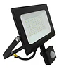 Reflector Led Daliz 1407m 30w Negro Luz Blanco Frío 6500k Con Sensor 110v - Miniatura 3