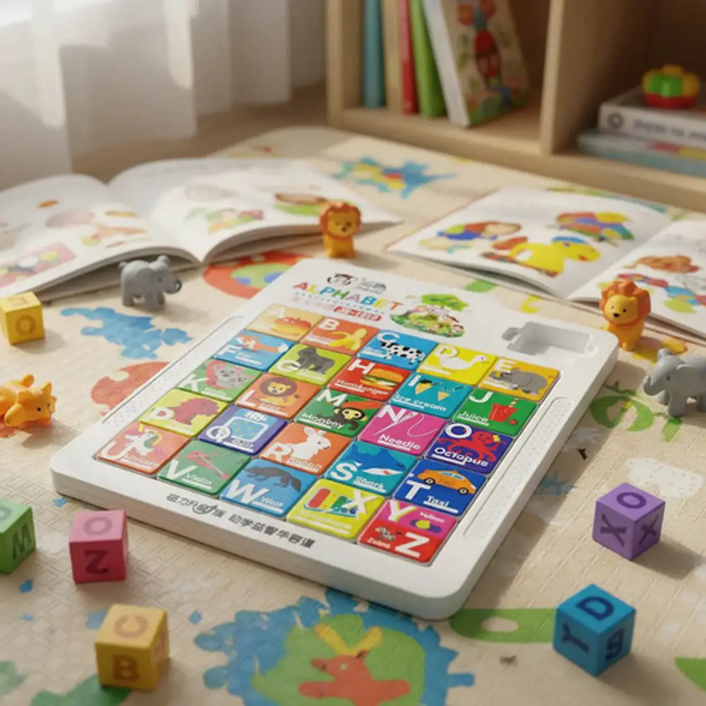 Tablero Puzzle Educativo Block Deslizante 5x5 25pcs 3