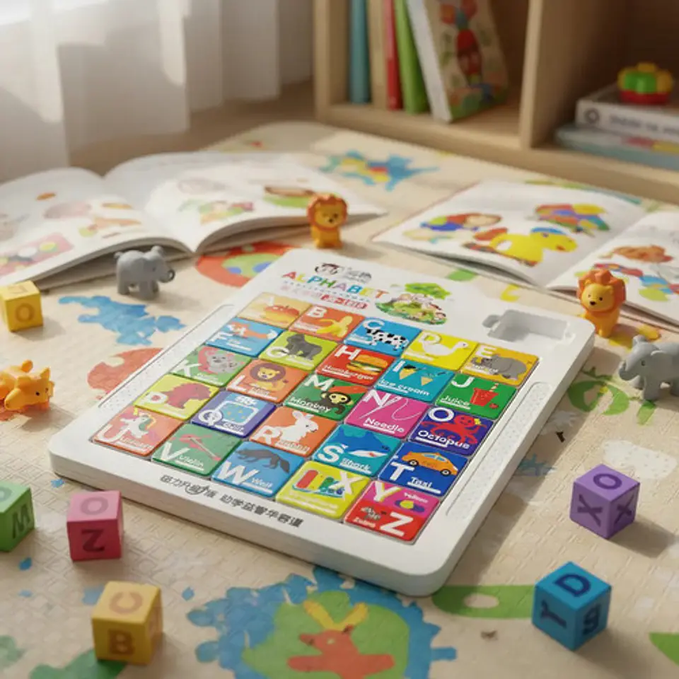 Tablero Puzzle Educativo Block Deslizante 5x5 25pcs 3
