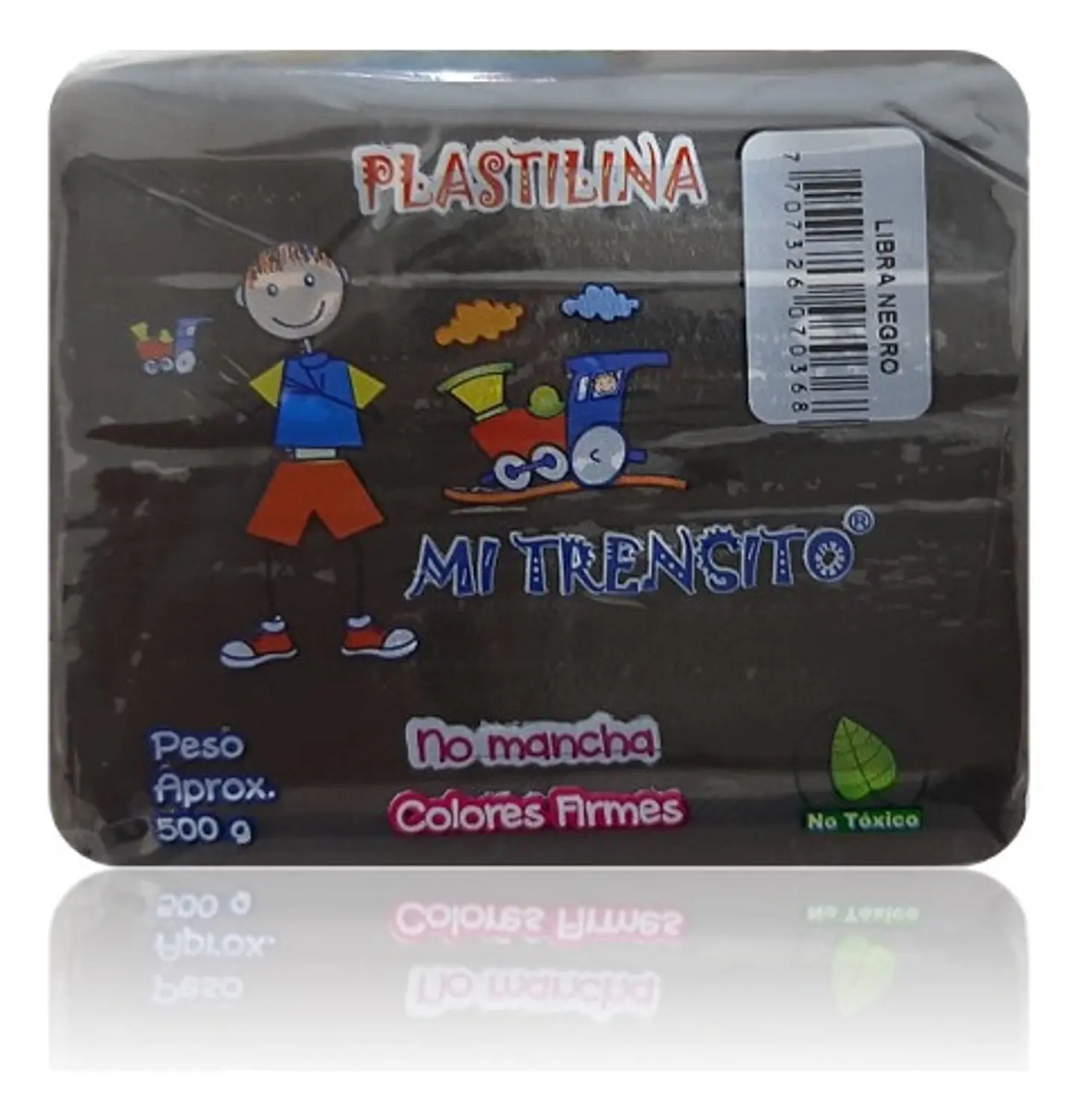 Plastilina Libra 500g Und Cafe, Blanco, Azul, Amarillo 21