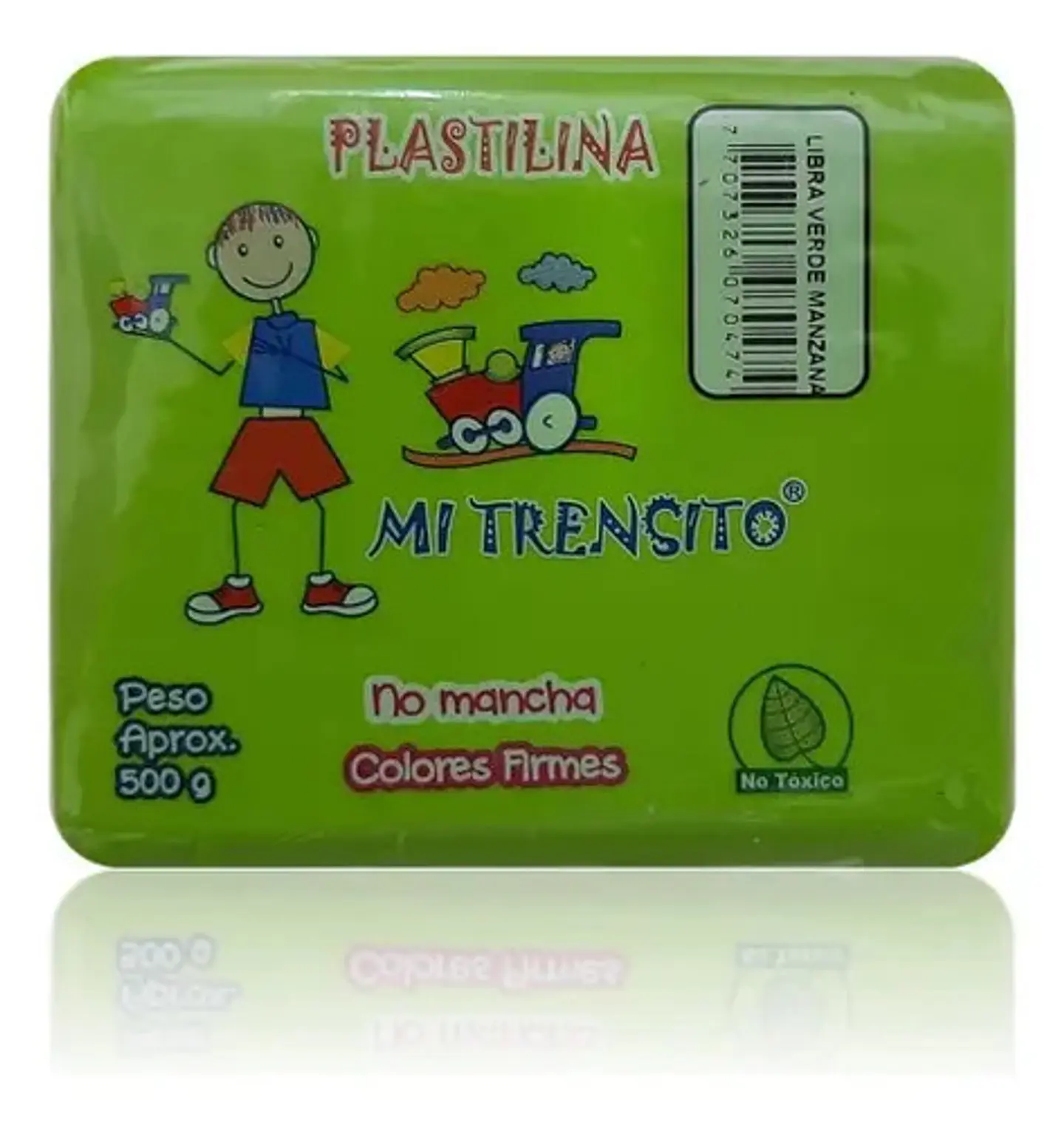 Plastilina Libra 500g Und Cafe, Blanco, Azul, Amarillo 27