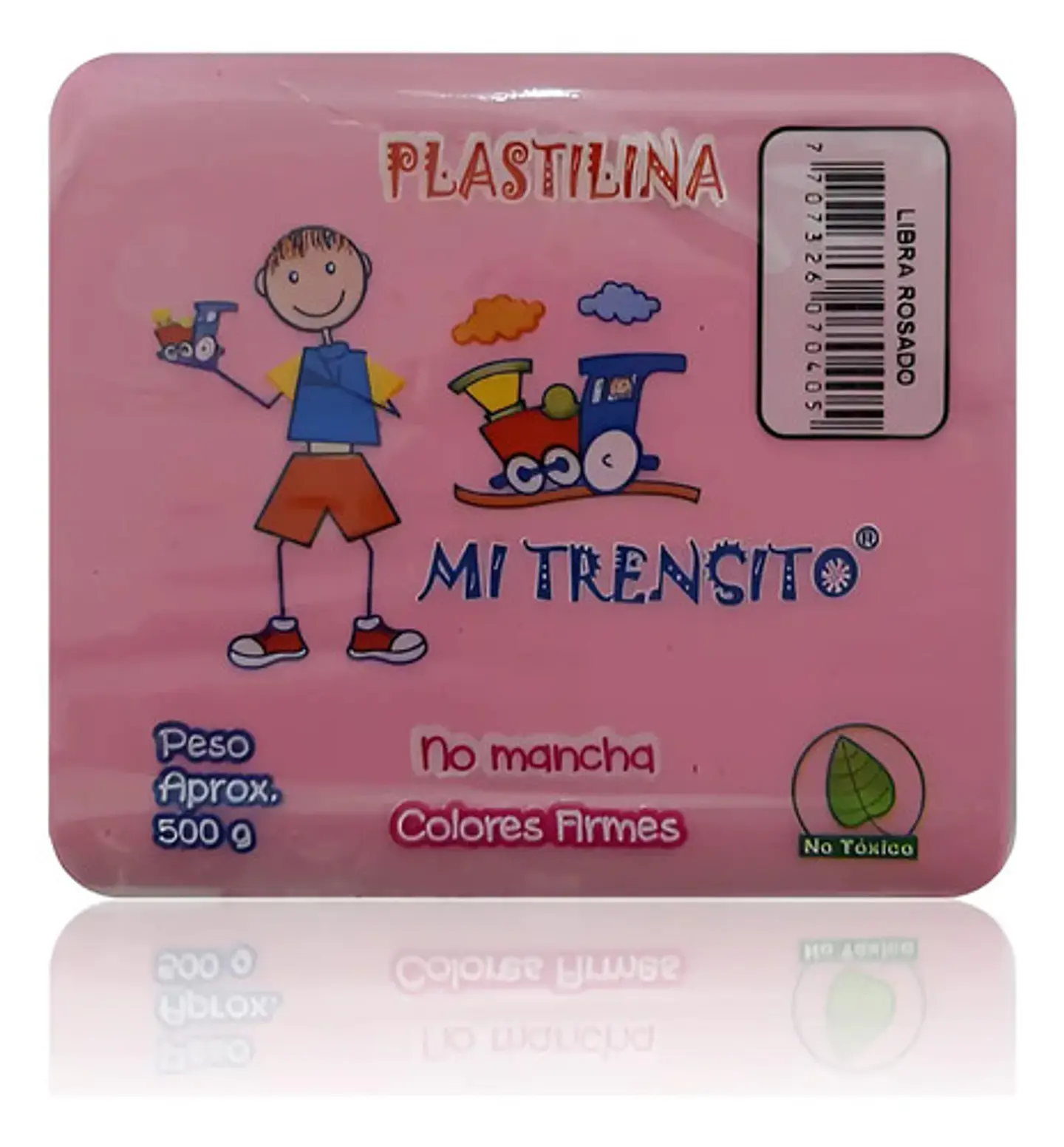 Plastilina Libra 500g Und Cafe, Blanco, Azul, Amarillo 36