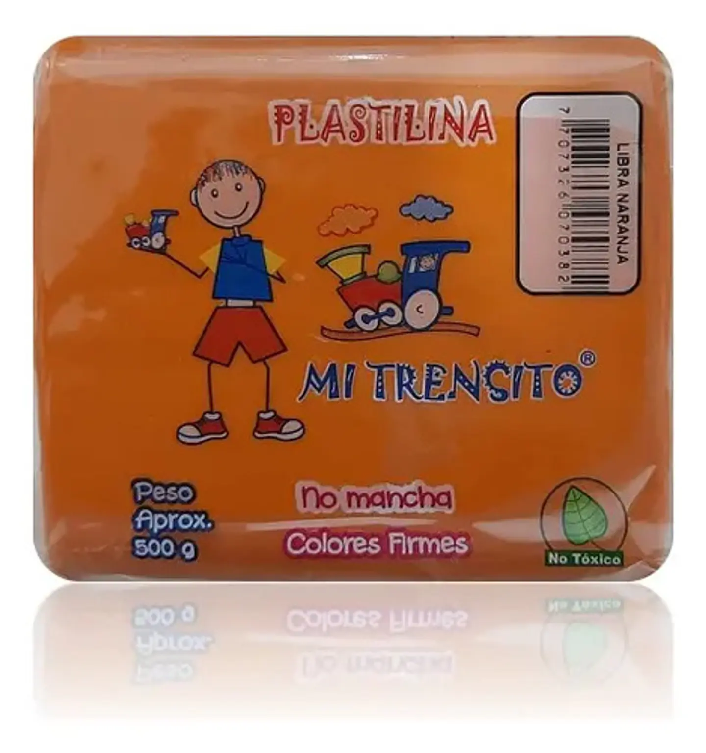 Plastilina Libra 500g Und Cafe, Blanco, Azul, Amarillo 39