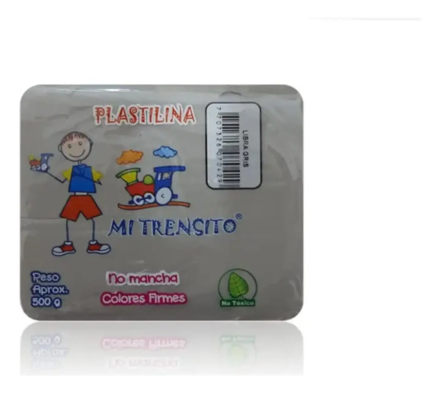 Plastilina Libra 500g Und Cafe, Blanco, Azul, Amarillo 42