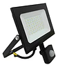 Reflector Led Daliz 50w Blanco Frío Negro Con Pie Resistente Lluvia 110v - Miniatura 1