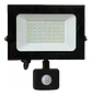 Reflector Led Daliz 50w Blanco Frío Negro Con Pie Resistente Lluvia 110v - Miniatura 2