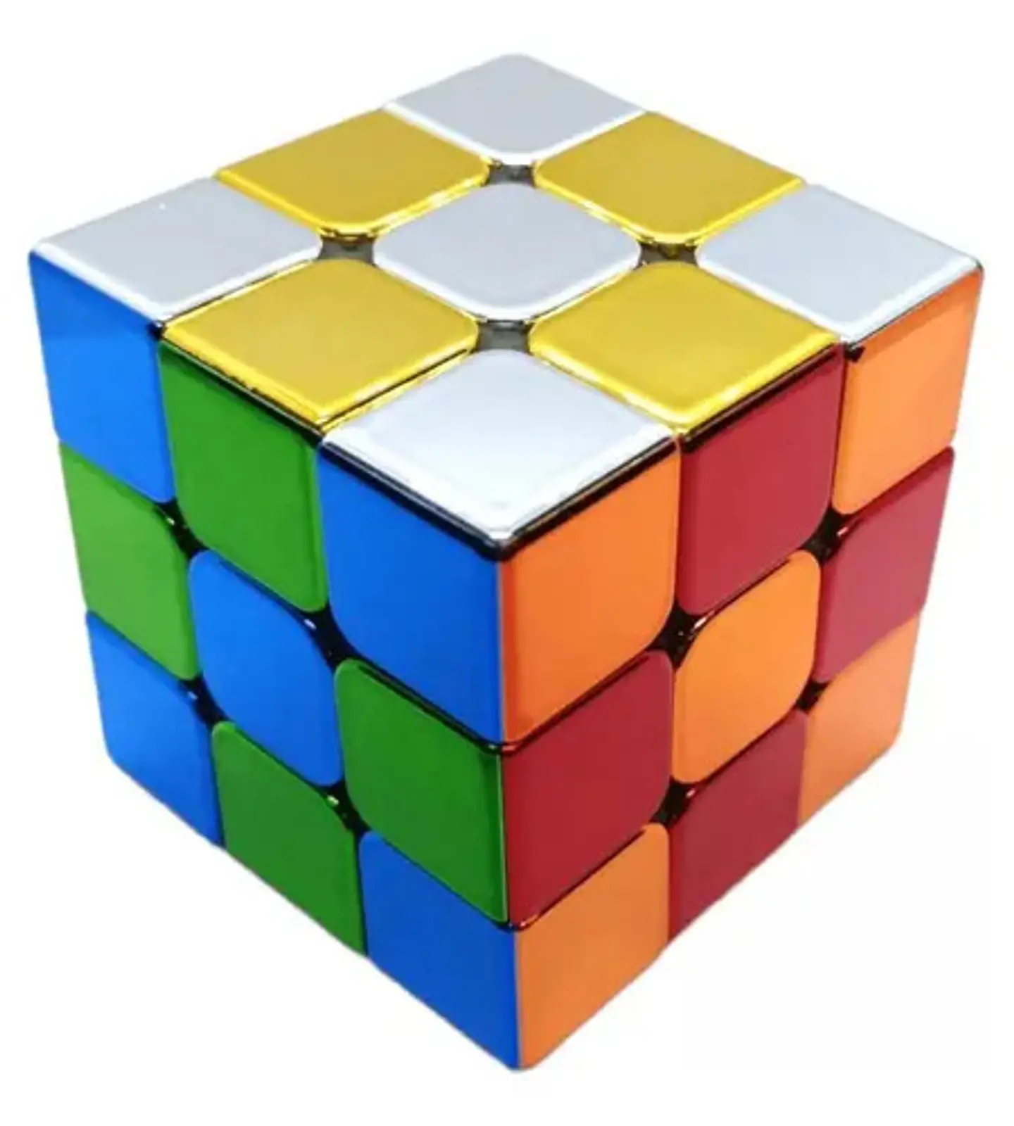 Cubo Sengso Metal 3x3x3 Magico X3-800 1