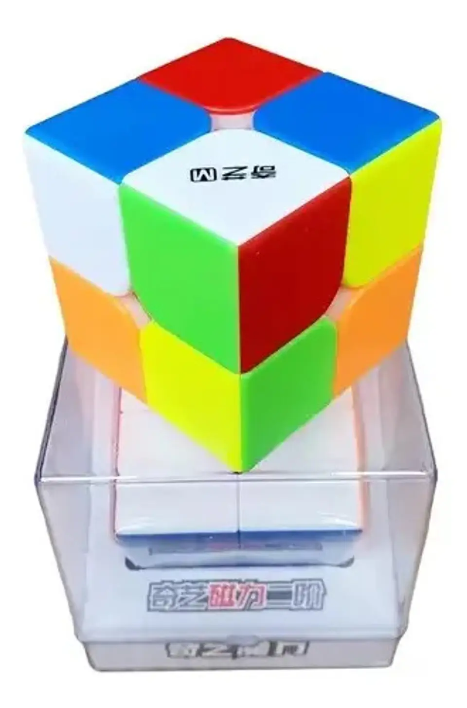 Qiyi 2x2 Cubo Rubik Magnetico Profesional Stickerless Qytoys 3