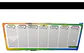 Tablero Y Horario Agenda Borrable Pixel Marcador Y Borrador  - Miniatura 3