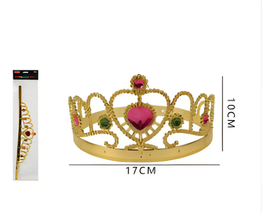 Corona Tiara Princesas Halloween Fiesta Disfraz 1452-75 2