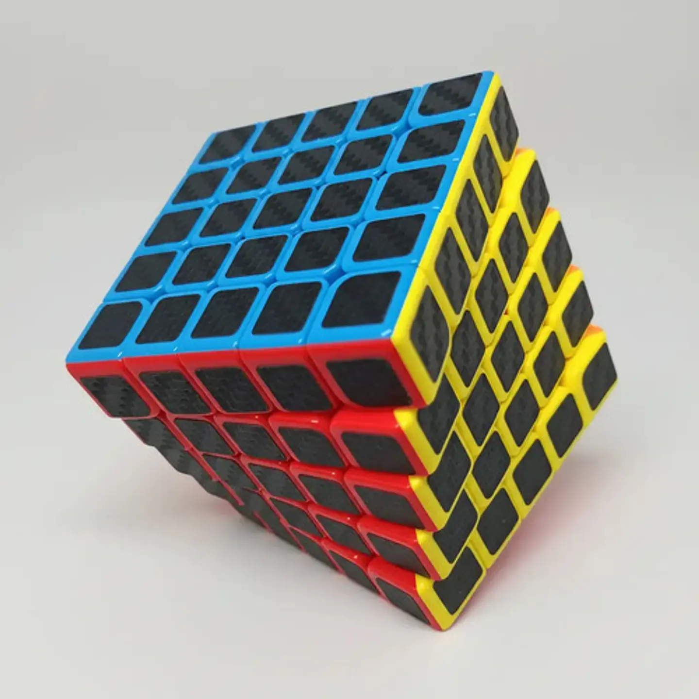 Cubo De Velocidad Profesional Moyu Carbon 5x5x5 Negro 1