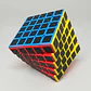 Cubo De Velocidad Profesional Moyu Carbon 5x5x5 Negro - Miniatura 1