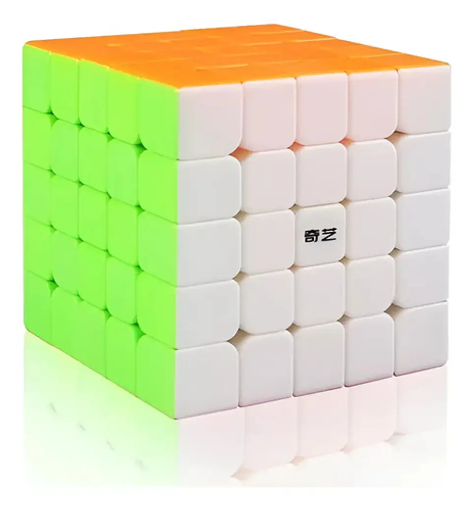 Cubo Rubik 5x5 Qiyi Stickerless Speed Cube Multicolor 1