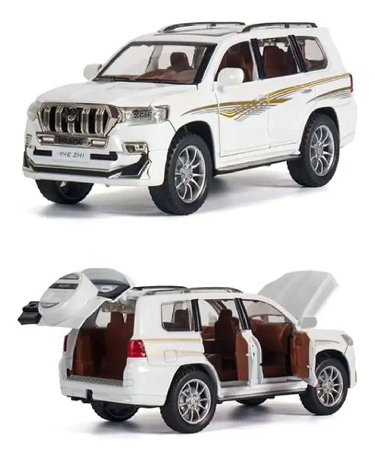 Camioneta Toyota Prado A Escala 1:24 Txc Coleccionable 1