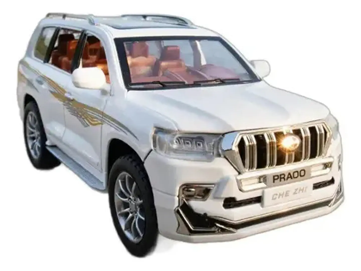 Camioneta Toyota Prado A Escala 1:24 Txc Coleccionable 3
