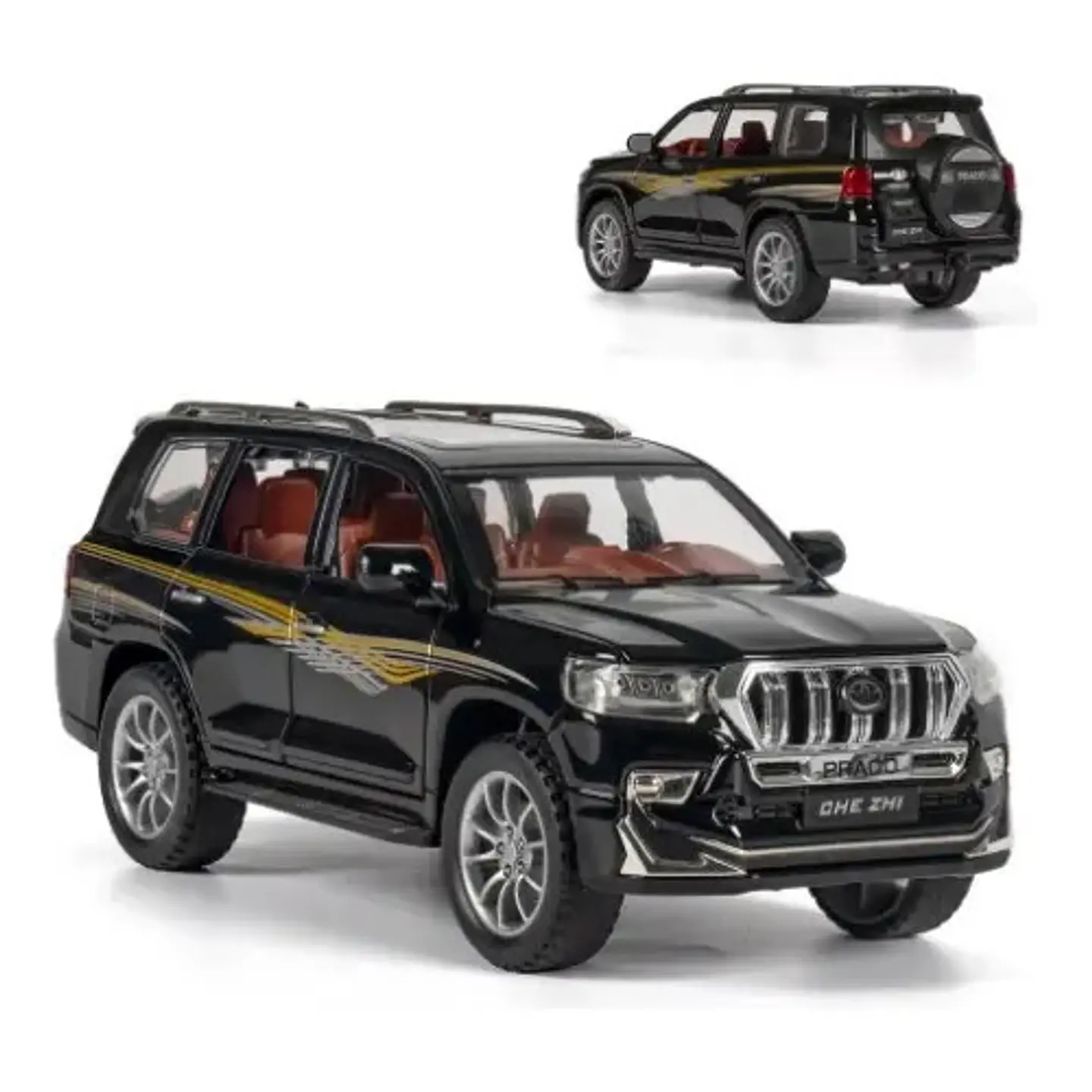 Camioneta Toyota Prado A Escala 1:24 Txc Coleccionable 5