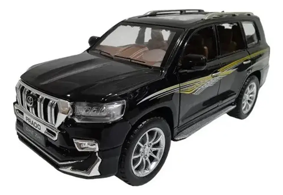 Camioneta Toyota Prado A Escala 1:24 Txc Coleccionable 6