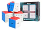 Set Cubos Rubik Moyu Wca Puzzle 4cube Gift Box Blanco Mf9317 - Miniatura 1