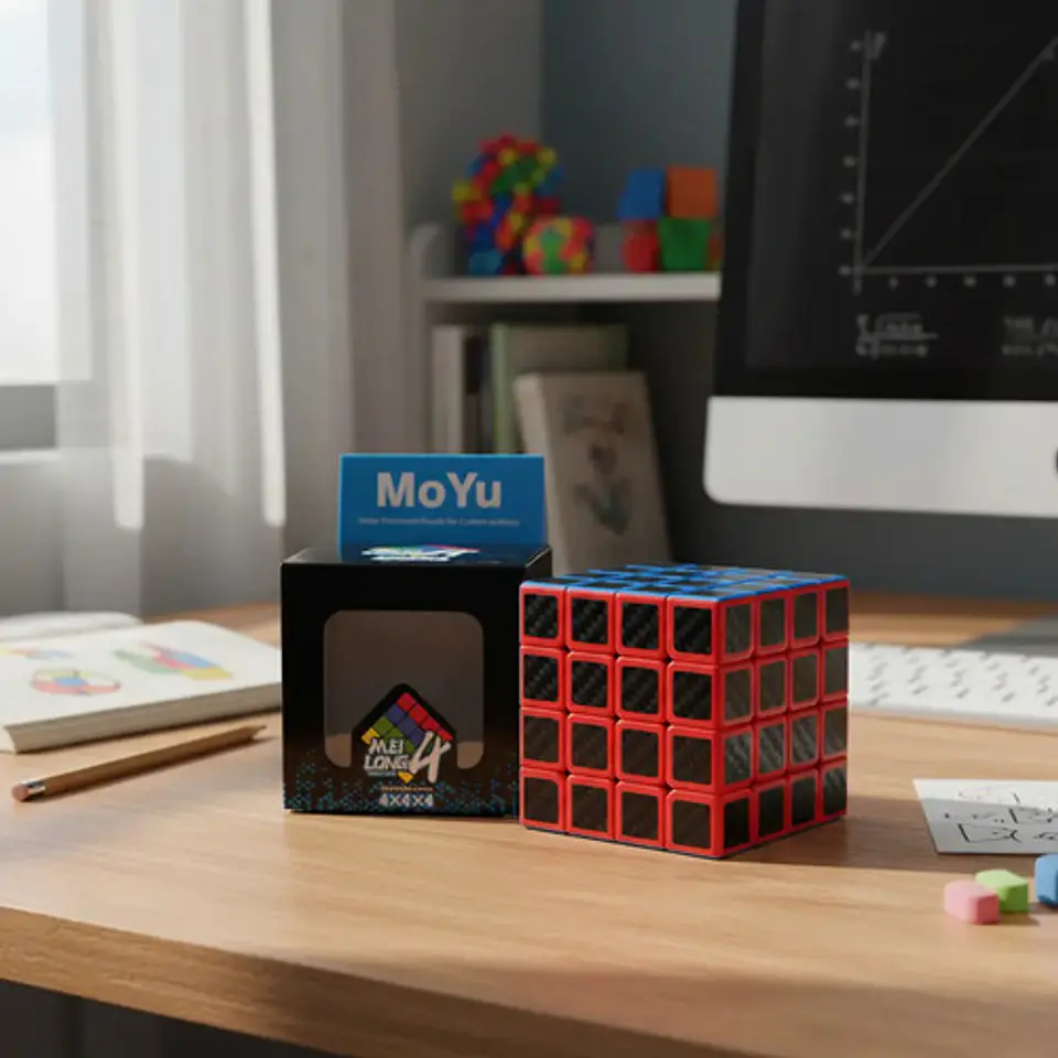 Cubo Rubik Mf8826t Carbono 4x4 Rompecabezas 1