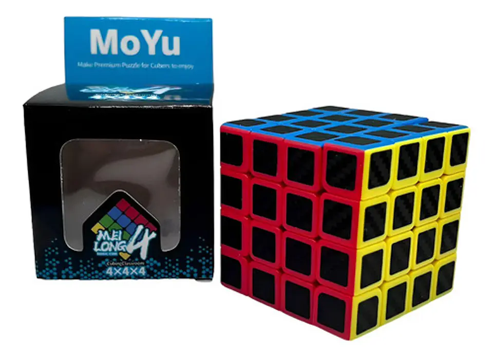 Cubo Rubik Mf8826t Carbono 4x4 Rompecabezas 3