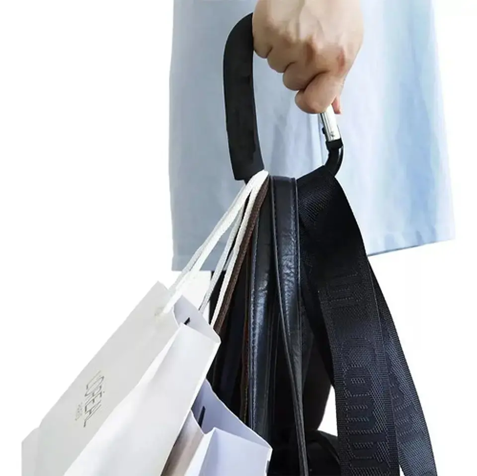 Gancho Para Coche Simple Y Seguro Carritos De Compra 2