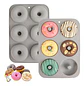 Molde Donas Silicona Cuadrado Rosquilla Galletas Horno - Miniatura 2