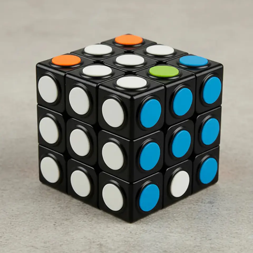 Cubo Rubik Magico 3x3 Puntos Ingenio Rompecabezas 5