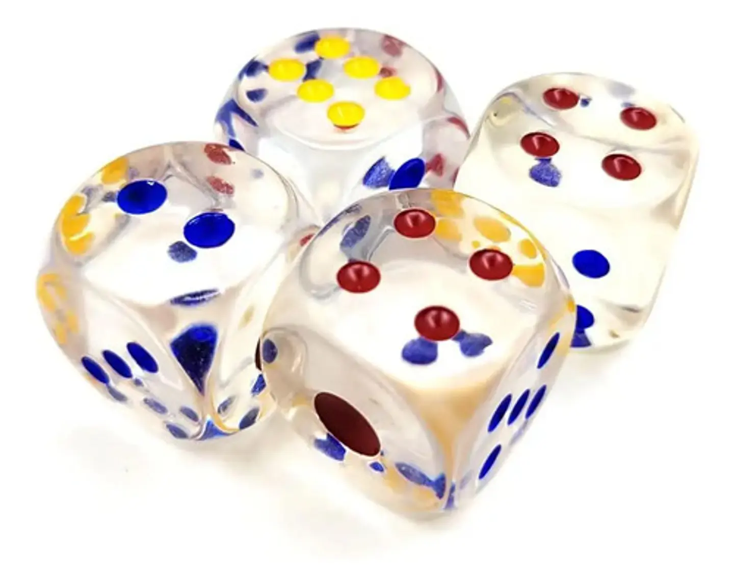 Dados X2und  Juego Mesa Colores Transparente 823-3 2